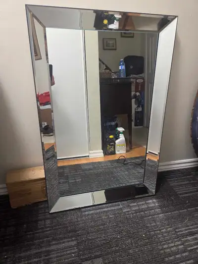 Beveled Wall Mirror, View more