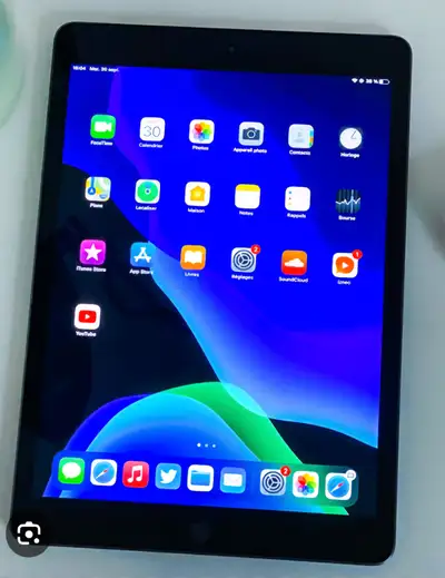 Il est en bonne condition et fonctionne parfaitement !!!...10,2 pouces.ios 17,5...très bonne batteri...