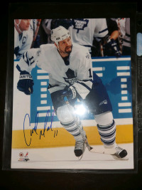 OWEN NOLAN SIGNED PHOTO TORONTO MAPLE LEAFS NHL