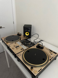 Limited Edition Pioneer DJM-S9 & PLX-1000s (Gold)