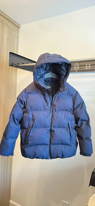 Boy’s Water Repellent Puffer Jacket (Zara, Size 9-10Yrs), View more