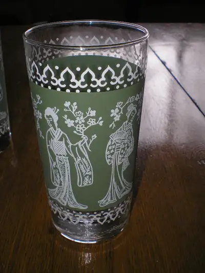 ~ 2 JEANETTE  WEDGWOOD  GLASSES, View more