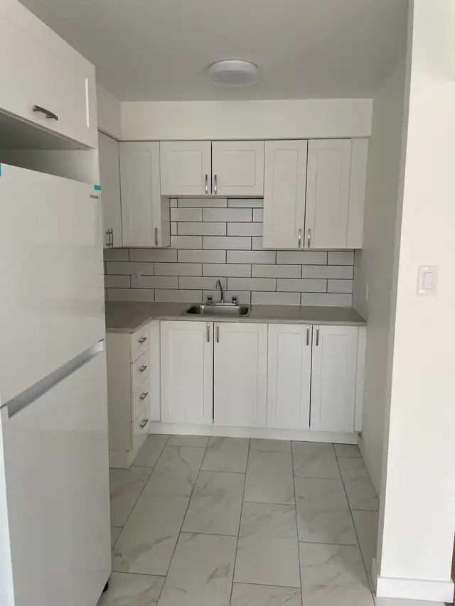 3.5 avec terrasse 1er avril!