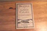 Travels In Lower Canada