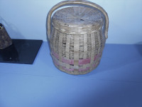 Basket,Vintage, Sewing/Knitting etc. Decor piece.