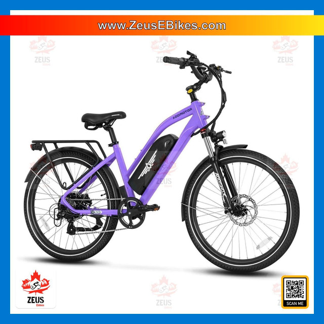 STOCK LIMITÉ! Le CITYPRO E-43, COMMANDEZ! ZeusEbikes.com dans Vélos électriques  à Longueuil/Rive Sud