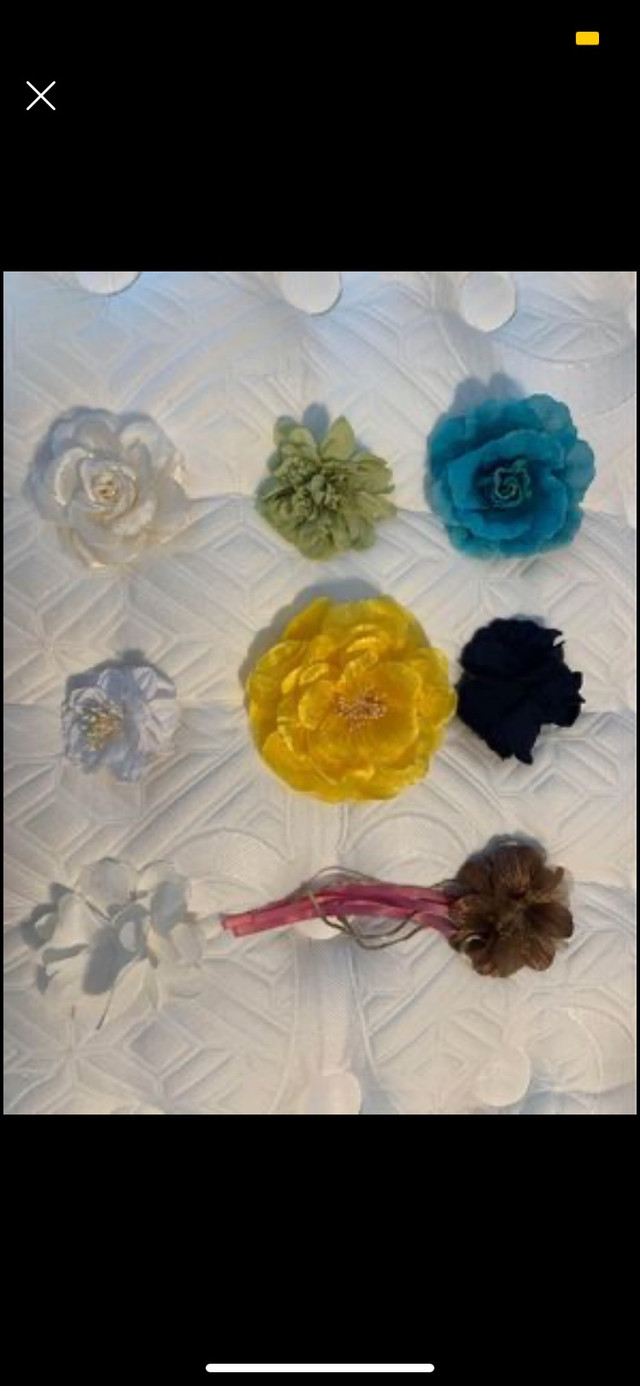 NEW Flower Pins (for Clothes, Hats, Hairbands, Photo Shoots) in Multi-item in London - Image 4