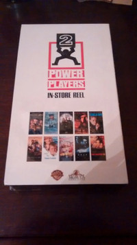 Power Players VHS In Store Movie Trailer Reel