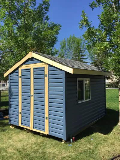 New sheds. Built at your site Standard and custom sizes Peaked and lean to styles Contractor pricing...