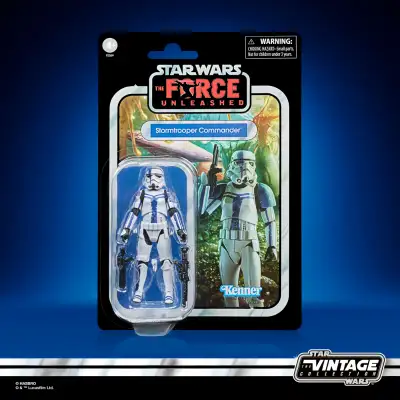 Star Wars the Vintage Collection Stormtrooper Commander Action Figures. New in packaging, case fresh...