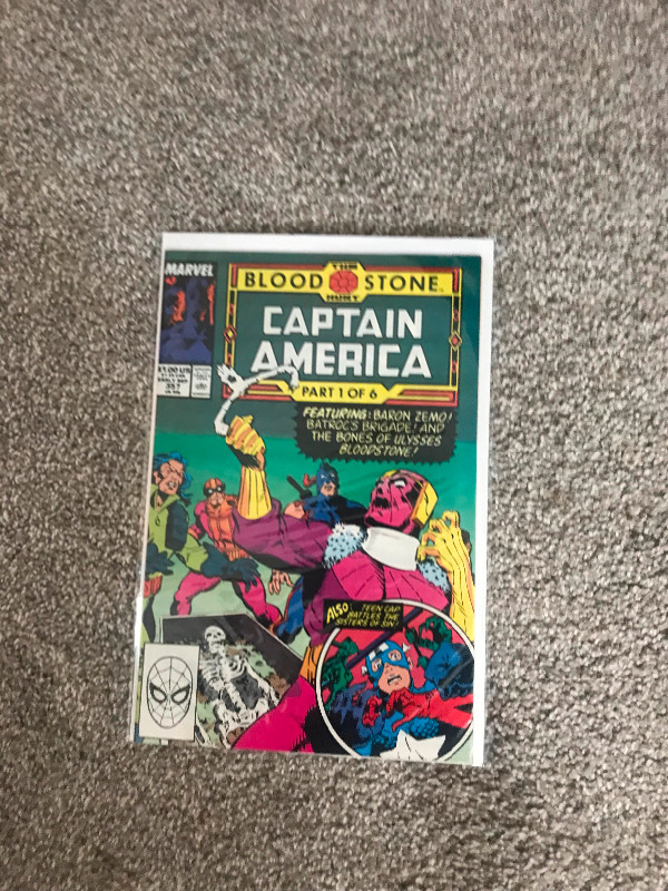 Captain America #357 in Comics & Graphic Novels in Strathcona County - Image 3