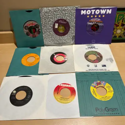 Great Collection of 45 RPM Records - Pink Floyd, GnR, Ozzy, plus, View more