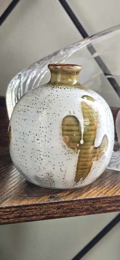 70s JAPAN CACTUS THEMED BUD VASE  FANTASTIC SHAPE, View more
