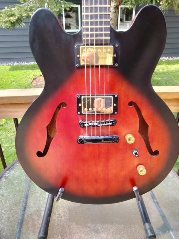 2011 Epiphone Dot Studio Vintage Worn Cherry guitar Guitars Barrie