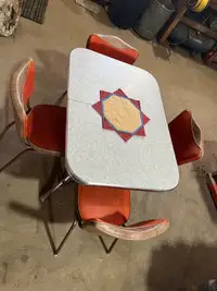 Antique Table and chairs