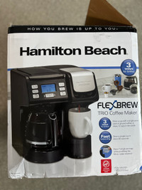 Hamilton Beach Trio 3-Way Coffee Maker *CARAFE NOT INCLUDED*