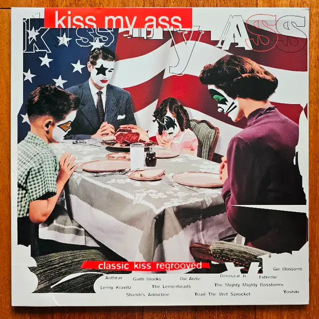"Kiss My Ass: Classic Kiss Regrooved" VINYL LP628643630287371221