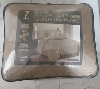 BRAND NEW (Never open box) 7-Piece Comforter Set, View more