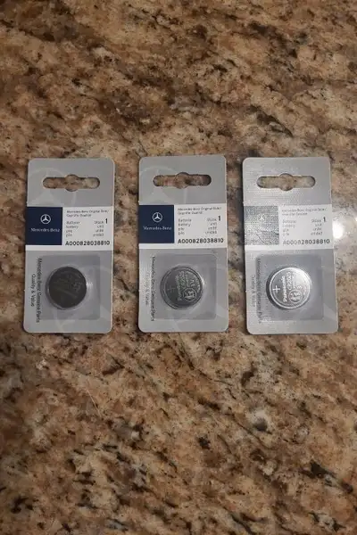 3 brand new OEM key fob batteries CR2025 good until 2031-2032, as shown in the picture.