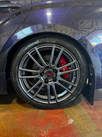  STI 18” rims on winter tires