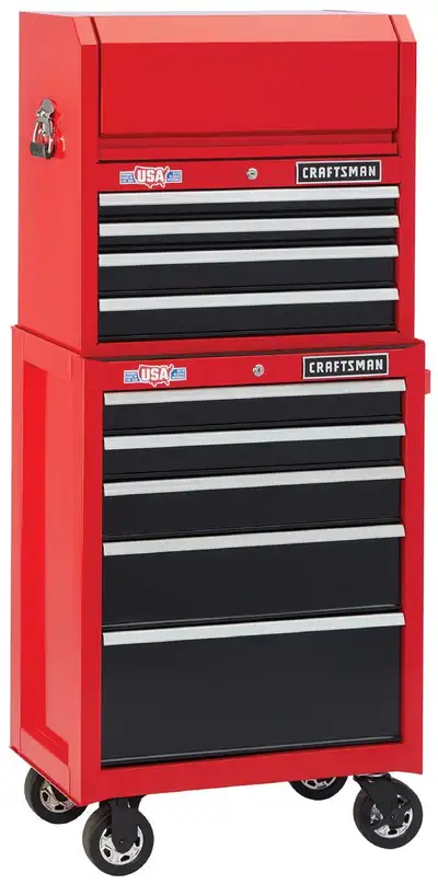 2 peice Craftsman tool box gently used, View more