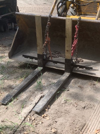 Clamp on Bucket Forks