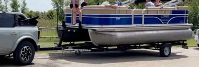 For Sale: Reliable, stylish pontoon that’s perfect for family cruising, fishing, tubing, or relaxing...