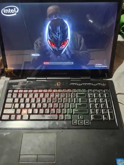 17" Alienware M17X R4 788F Gaming Laptop - Dual Graphics Cards, View more