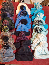 Homemade winter hats