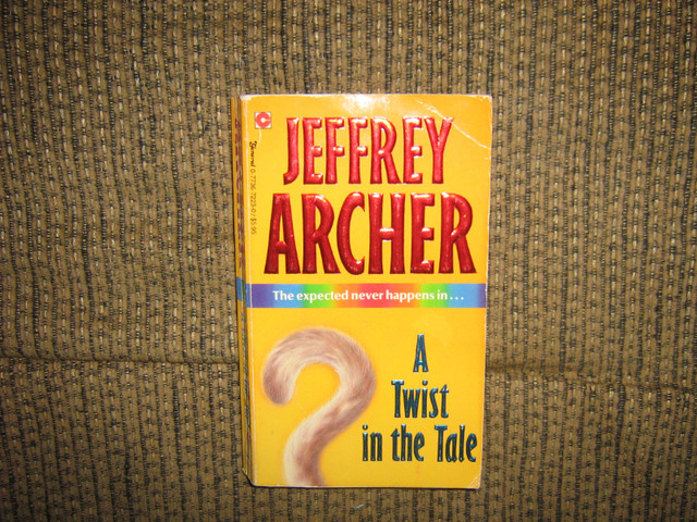 A TWIST IN THE TALE BY JEFFREY ARCHER BOOK in Fiction in Belleville