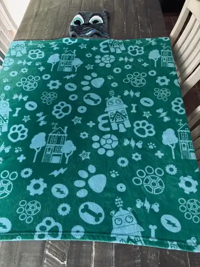 Kids hooded Robot blanket, View more