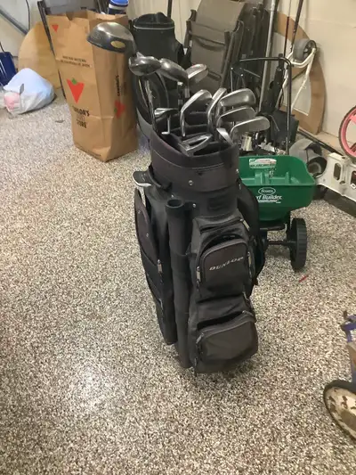 Golf clubs full set. With bag. Men’s right hand. $195., View more