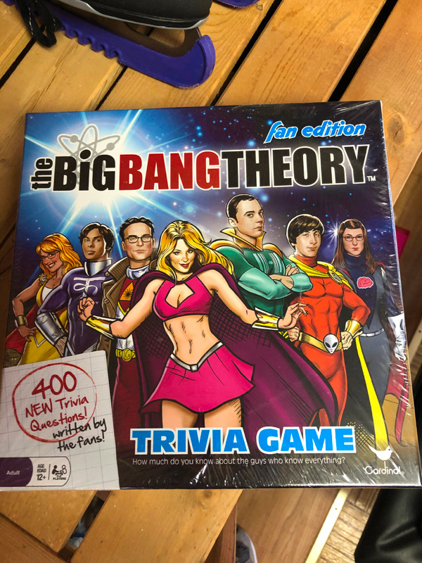 Big Bag Theory  Trivia Game Fan Edition (NEW) in Toys & Games in Dartmouth