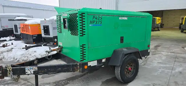 375, 425 CFM MOBILE DIESEL AIR COMPRESSOR, FINANCING AVAILABLE,