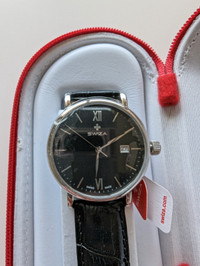 Swiza Men's Swiss Quartz Grey Watch