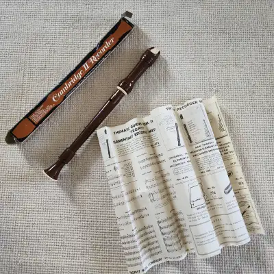 Collectable Made in the USA Made of DURANITE Instructions are like new, never used. Recorder barely...