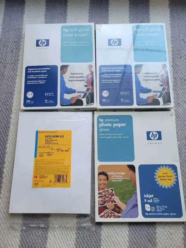 Kodak & HP Photo Paper