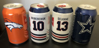 Selling NHL Winnipeg Jets 1.0 & NFL Dallas & Denver Beer Cans