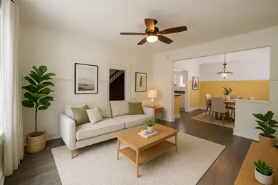 2 Bedroom 1 Bath Apartment