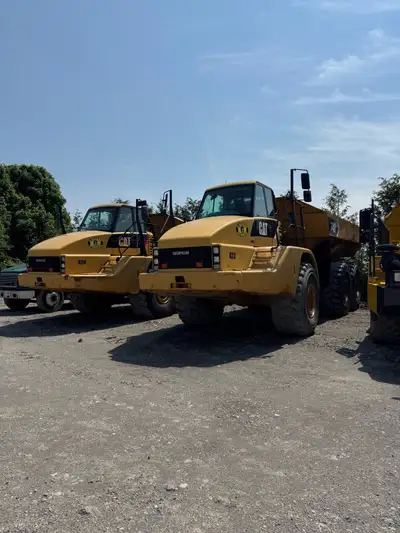 3 units available, pre emission low hrs, job ready trucks . 2komatsu hm 300-3. And multiple dozers f...