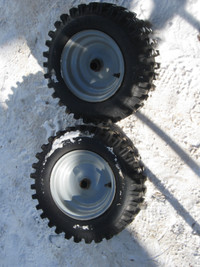 2 tire pneu 4.80 x 8 de souffleuse JONSERED craftsman husqvarna