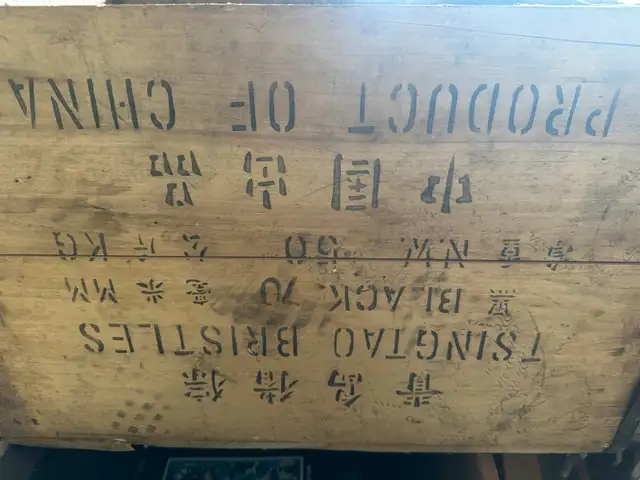 Wooden boxes