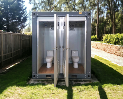 Dual-compartment Portable Toilet, View more