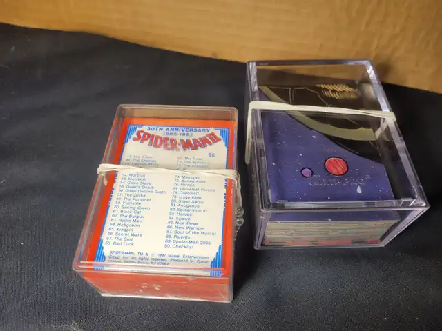 Marvel and DC cards 1992..30th anniversary and Bloodlines in Comics & Graphic Novels in Winnipeg - Image 3
