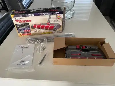 “Voom” Cordless Electric Sweeper- Brand New, View more