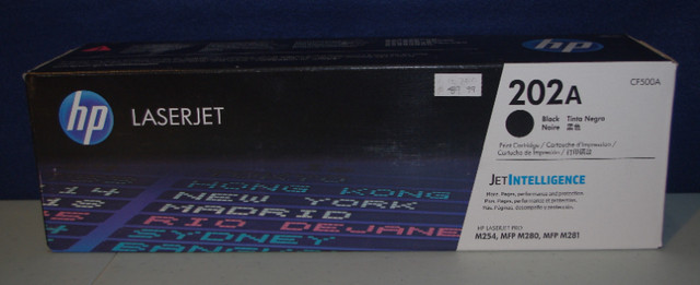 HP Laserjet 202A   Black Print Cartridge New in Box in Printers, Scanners & Fax in Winnipeg - Image 3
