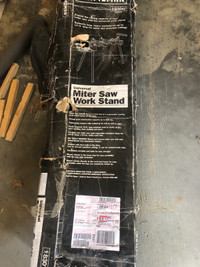 Craftsman universal miter saw work stand