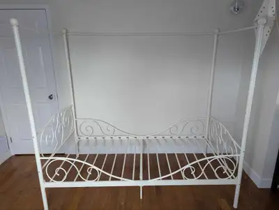 kids canopy twin bed frame , View more