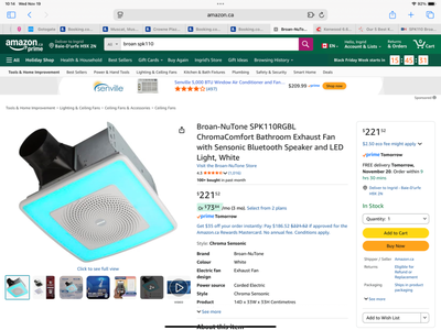 Bathroom fan, View more