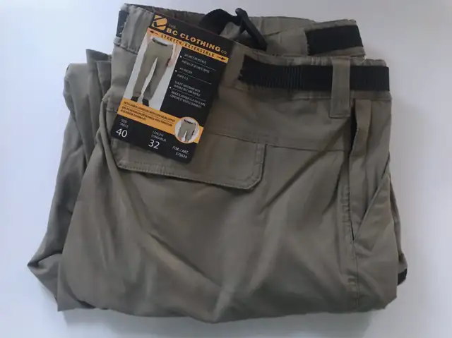 Men's Convertible Cargo Pants 40 x 32 BC Clothing Co in Men's in Bedford - Image 2